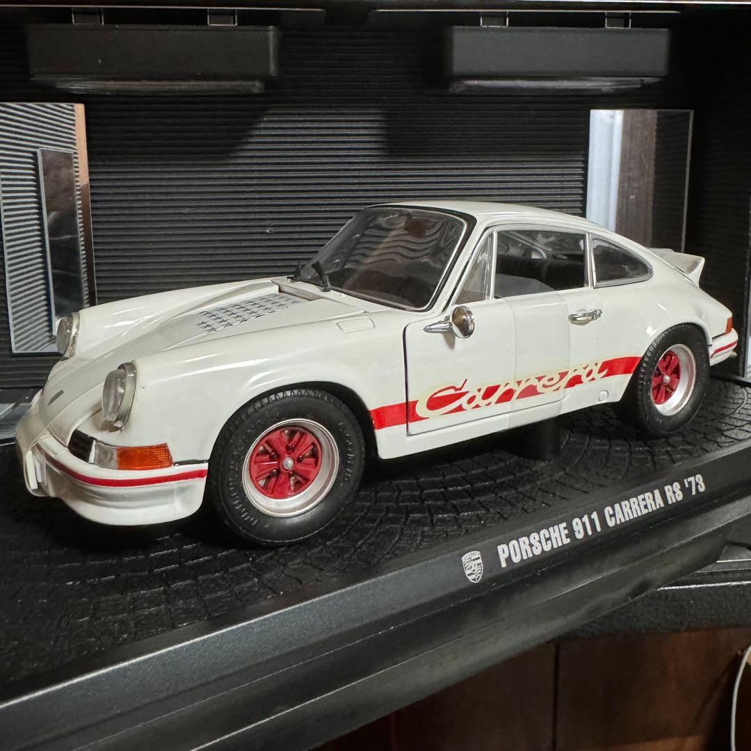 絶版未展示品 京商1/18 サーキットの狼 ポルシェ911 カレラ RS ’73