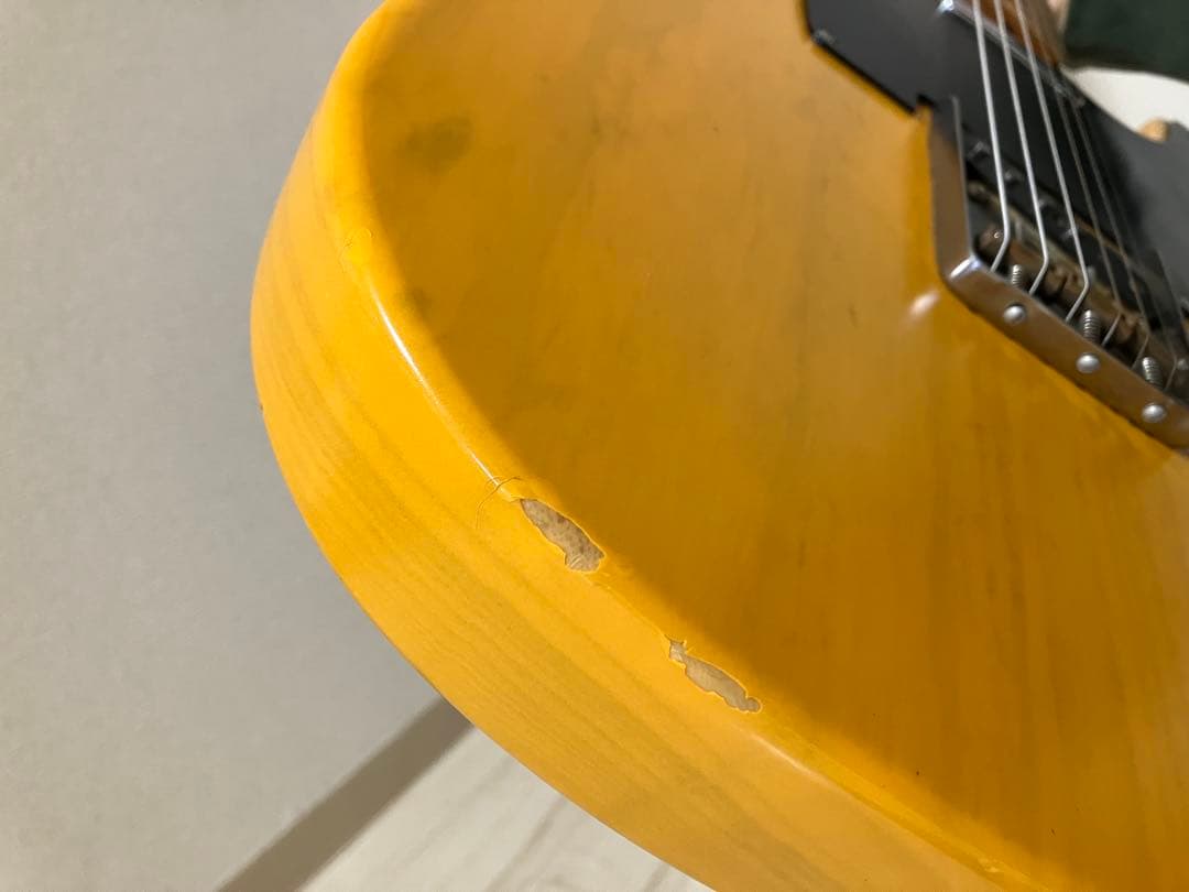 fender japan テレキャスター　バタースコッチブロンド