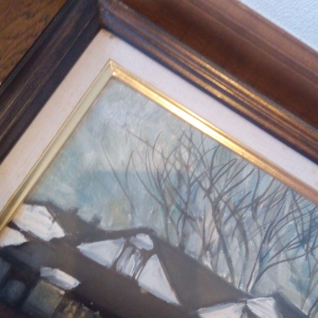 堀内規次画伯　油絵　酒田山居倉庫