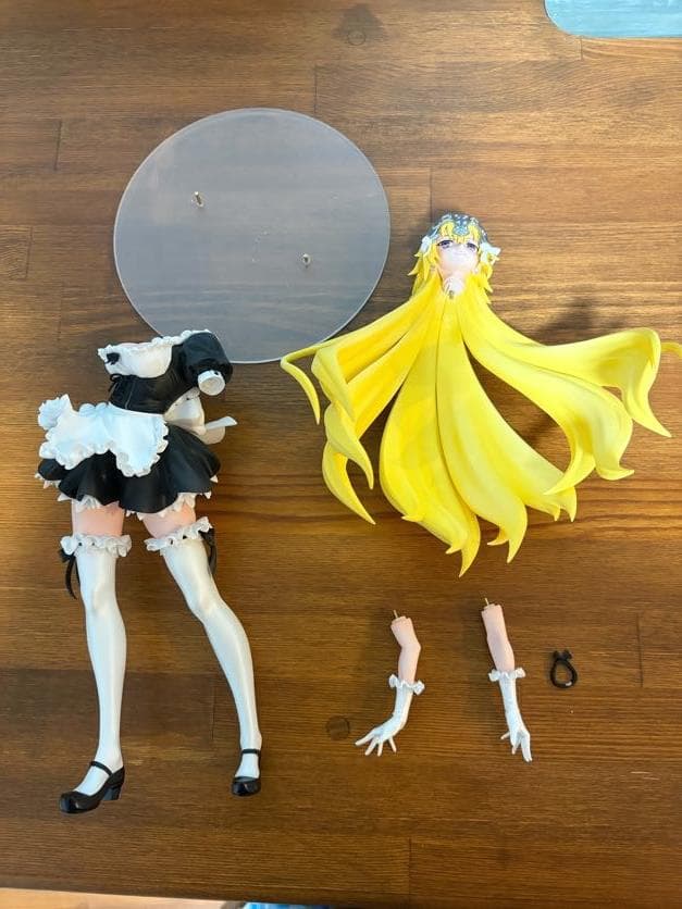FGO　ジャンヌダルク　メイド服　1/7　塗装済み　ガレージキット　フィギュア