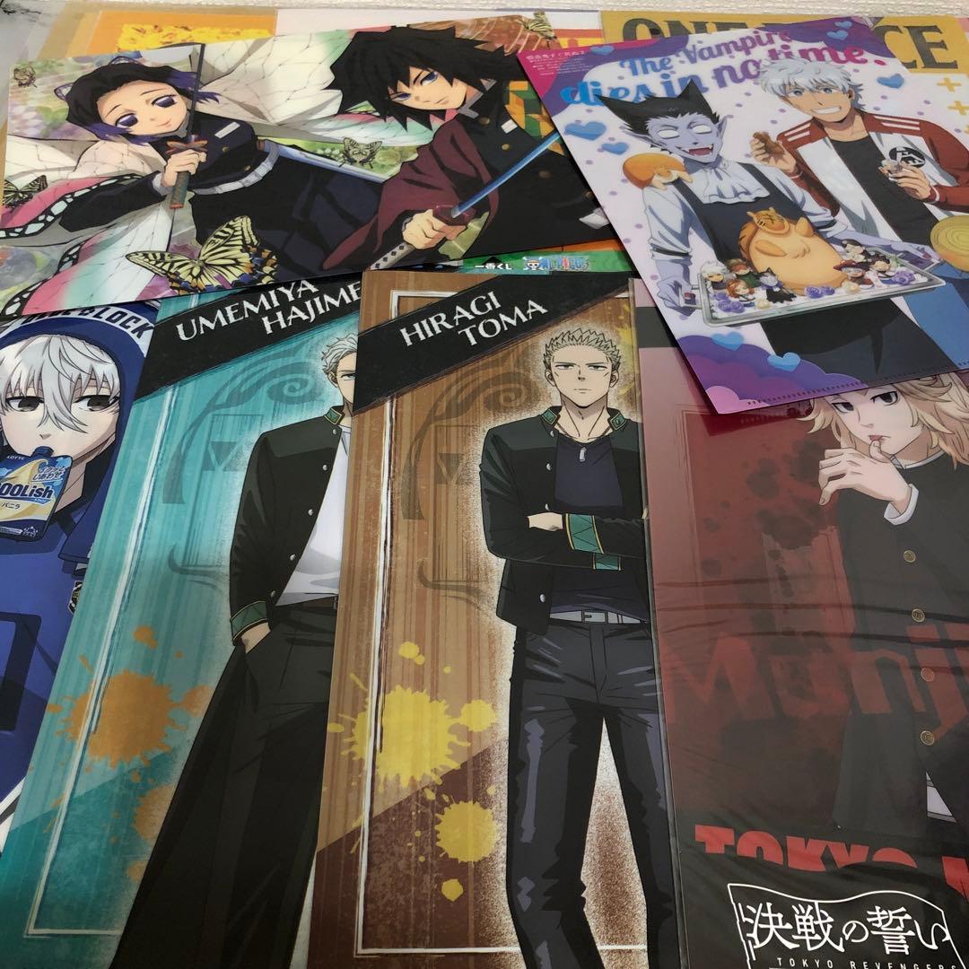 クリアファイル　大量　まとめ売り　アニメ　キャラクター