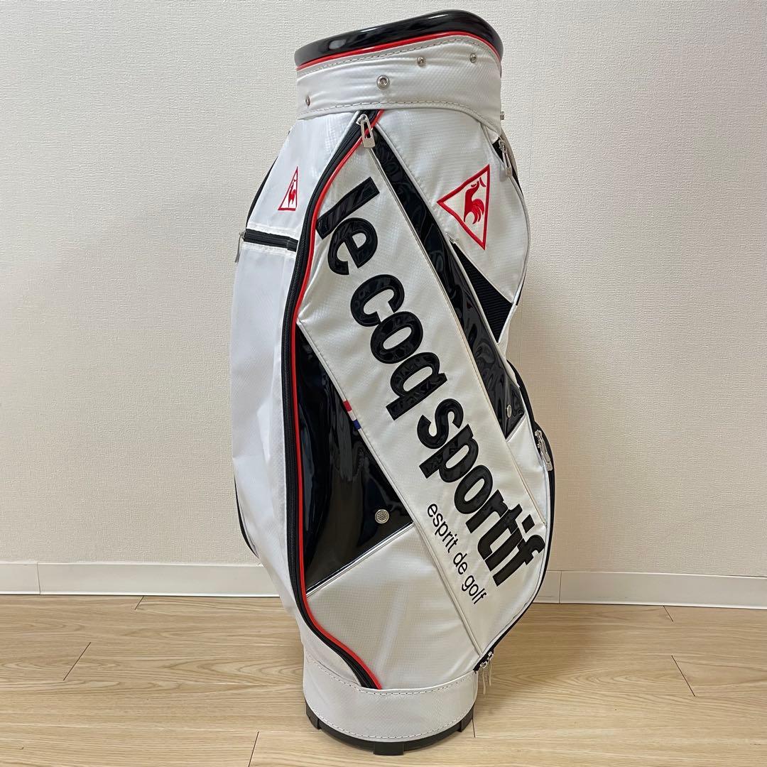 美品 le coq sportif ルコック 9.0型 軽量 キャディバッグ