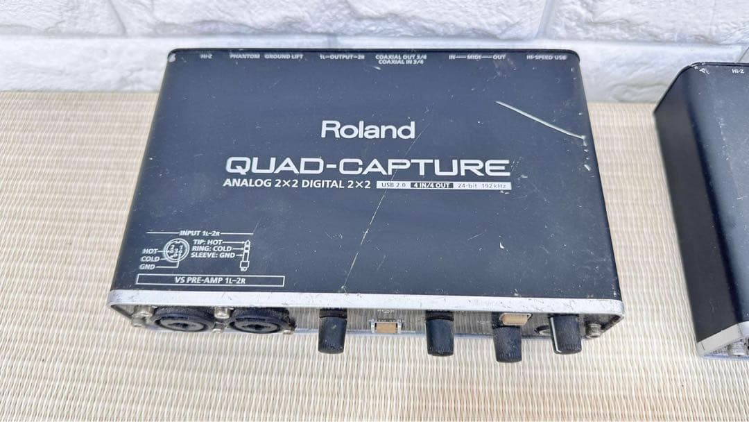 Roland QUAD-CAPTURE オーディオインターフェースUA-55