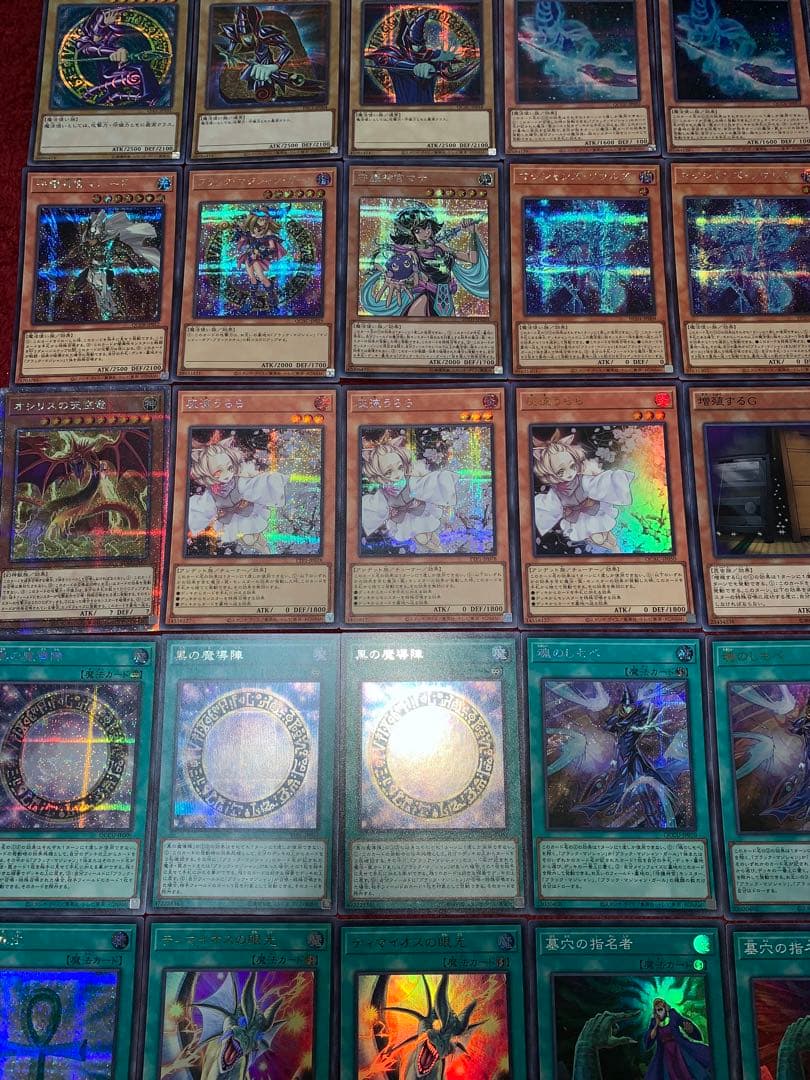 遊戯王　高レアリティブラックマジシャンデッキ40枚＋E X15枚＋α