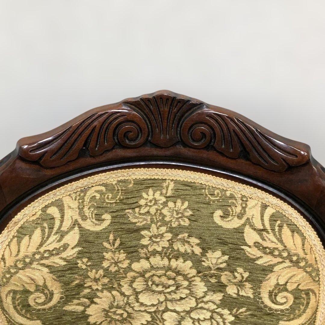 クラシックスタイル 木製チェア 2脚セット