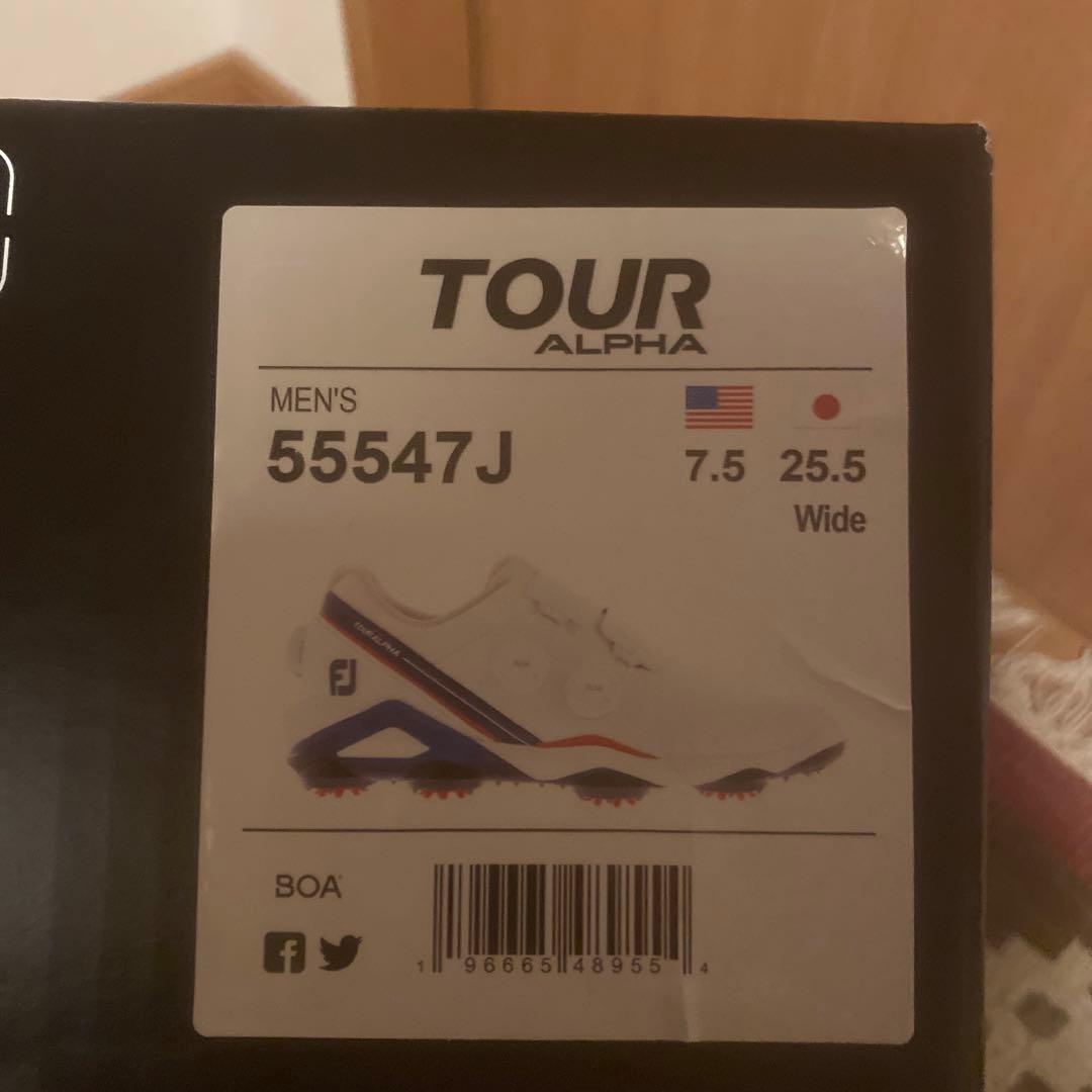 ［美品］FootJoy フットジョイMEN'S ツアーアルファ トリプル BOA