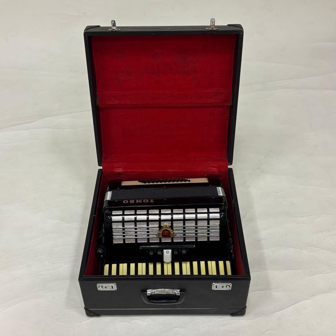 TOMBO アコーディオン 黒