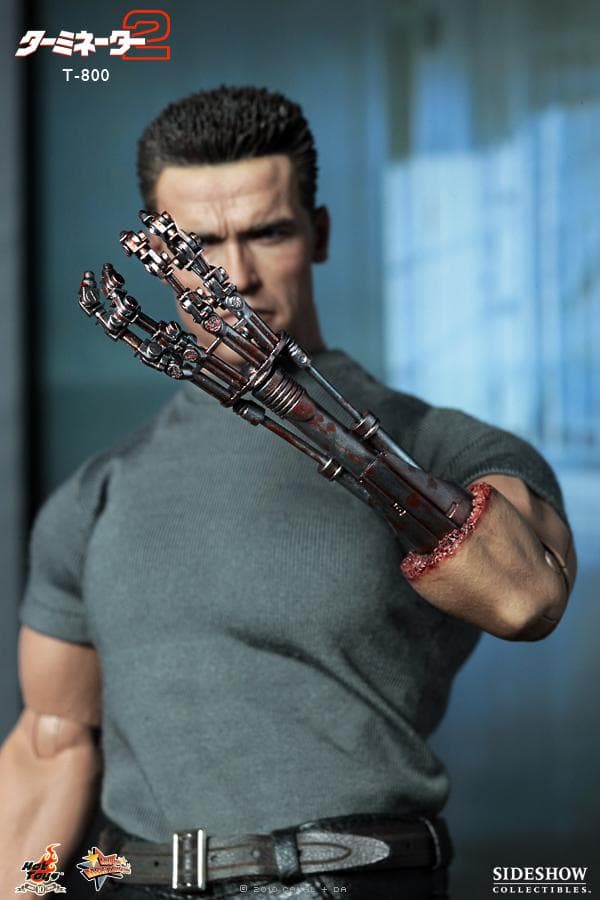 ホットトイズ ターミネーター2 T-800 シュワルツェネッガー HOTTOYS
