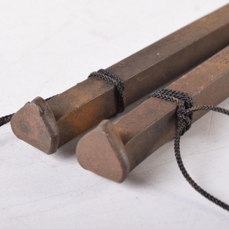 明珍火箸　五十二代　明珍宗理作　火箸風鈴　共箱　C　7509