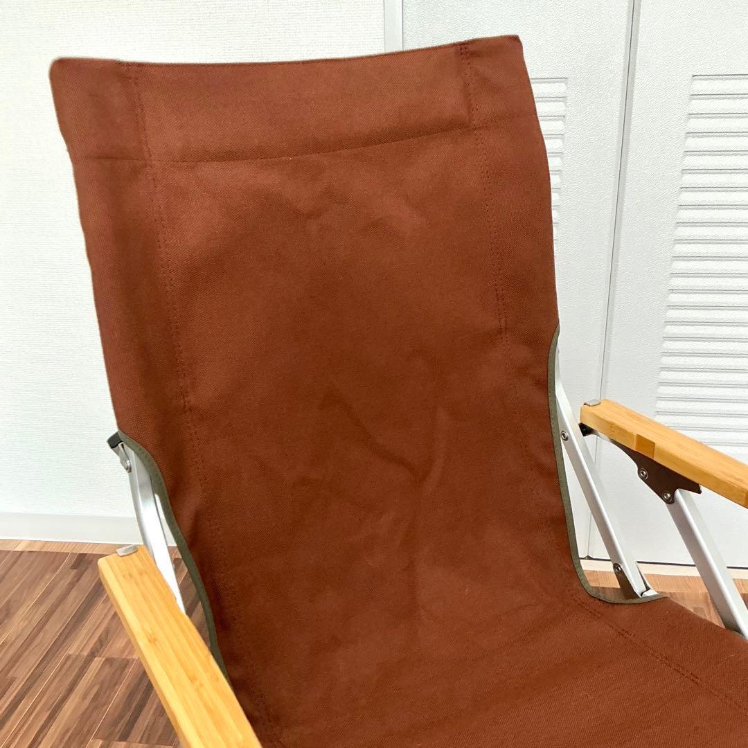  peak 折りたたみチェア ローチェア30 ブラウン