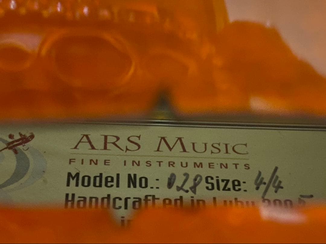 メンテナンス済み　アースミュージック　 バイオリン4/4 虎杢