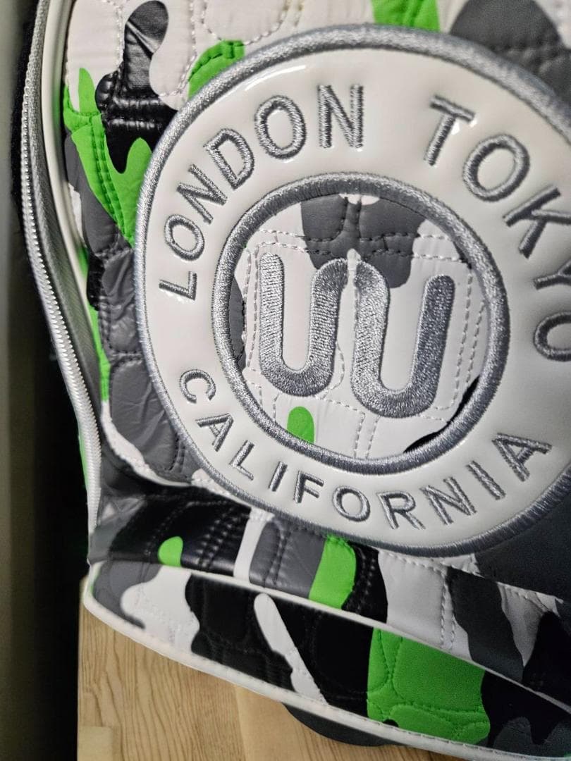 【新品未使用】OWL ワニ柄カモフラージュ ゴルフバッグGREEN