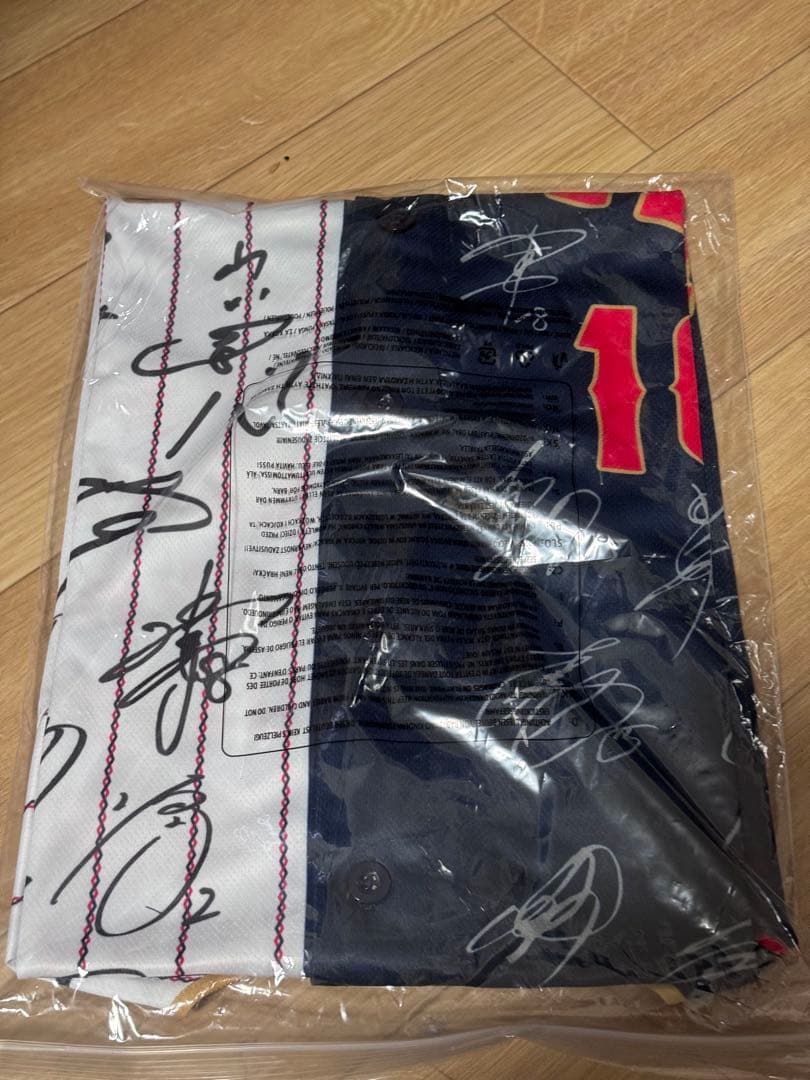 非売品 大谷翔平 WBC 2023 MVP 日本代表 サインプリントユニフォーム