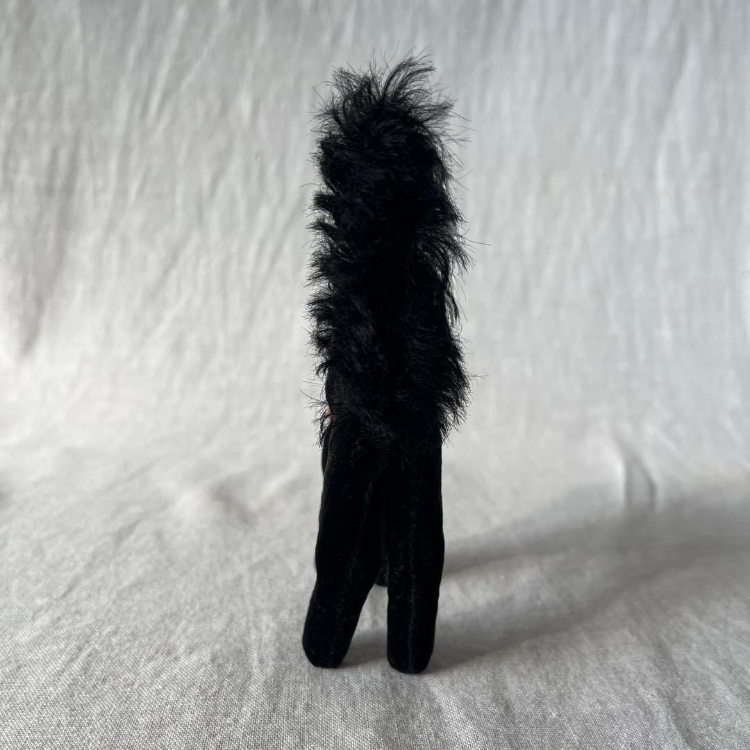 【最小】アンティーク　シュタイフ　トムキャット　tom cat 黒ねこ