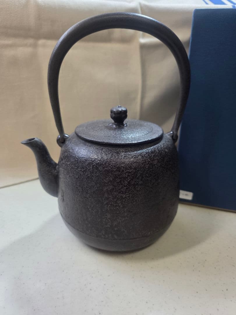 ■yuko■長文堂　なつめ　鉄瓶　美品