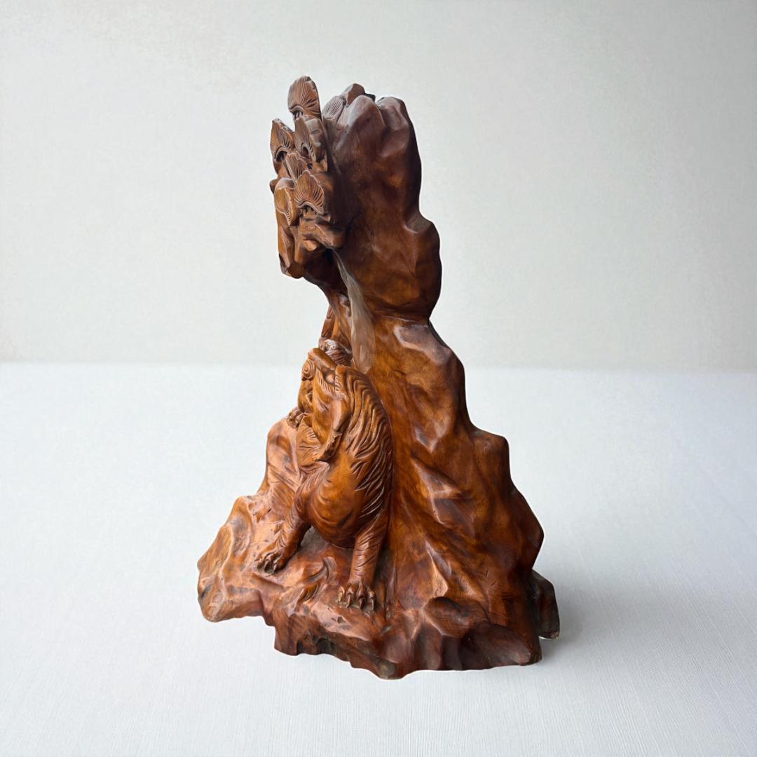 【一枚板】高さ68㎝ 幅56㎝ 奥行き48㎝ 虎松　衝立 天然木無垢材