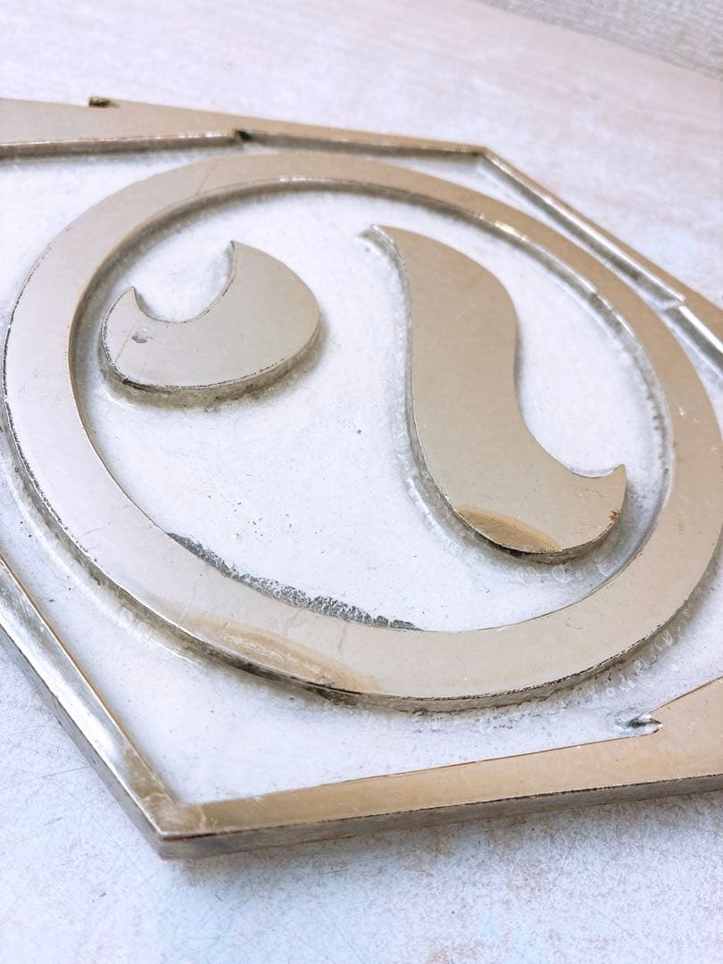 名古屋市交通局 名古屋市営バス 丸八マーク 局章 レア 市バス 希少 エンブレム