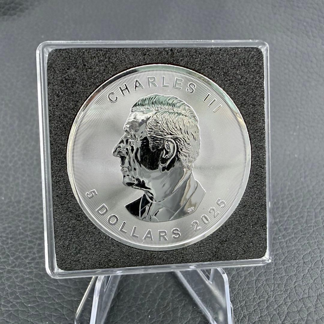 メイプルリーフ 銀貨 カラー ギリシャ神話 ジェミニ 石化兄弟 1オンス 1oz