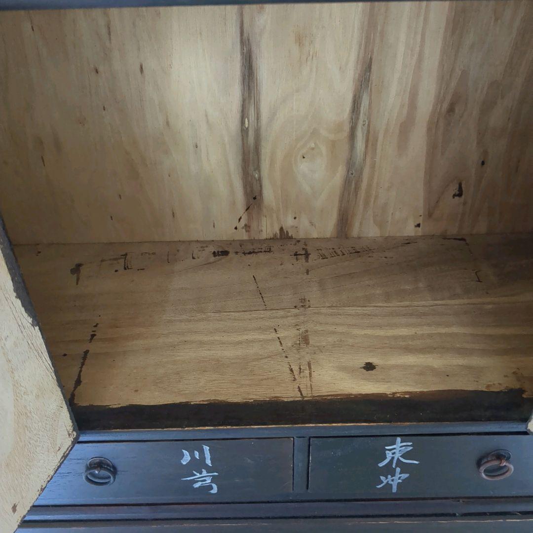【薬箪笥】李朝家具　アンティーク箪笥　ヴィンテージ