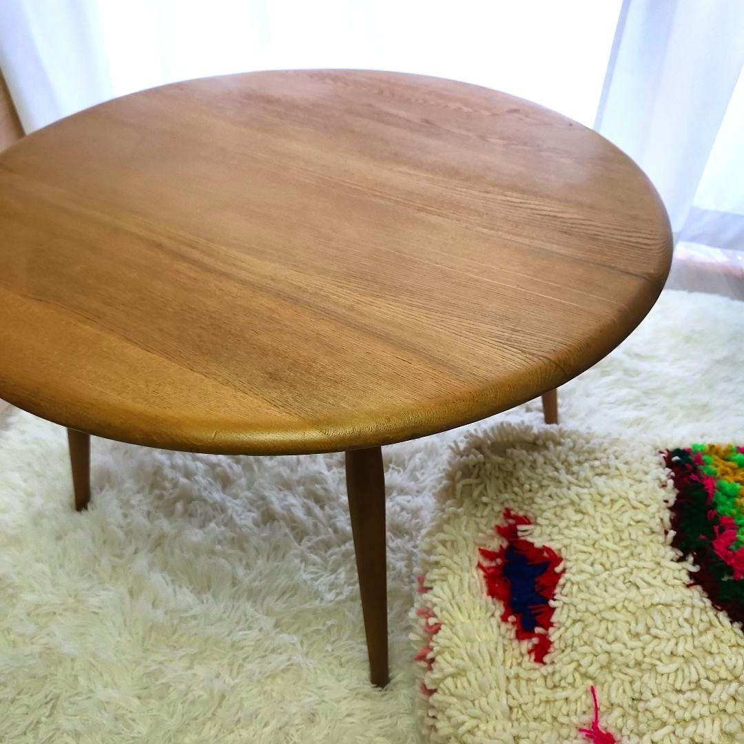 アーコール　テーブル　ラウンド　イギリス　ミッドセンチュリー