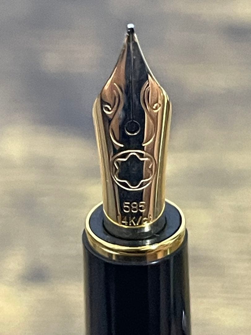 新品未使用　シール付 字幅F モンブラン　ノブレス　オブリージュ　万年筆　備品付