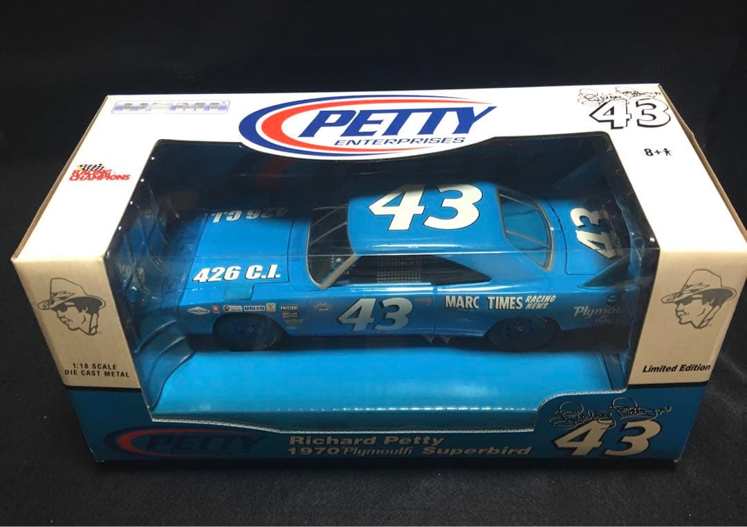 NASCAR 1970 プリムス　スーパーバード ロードランナー　ペティ