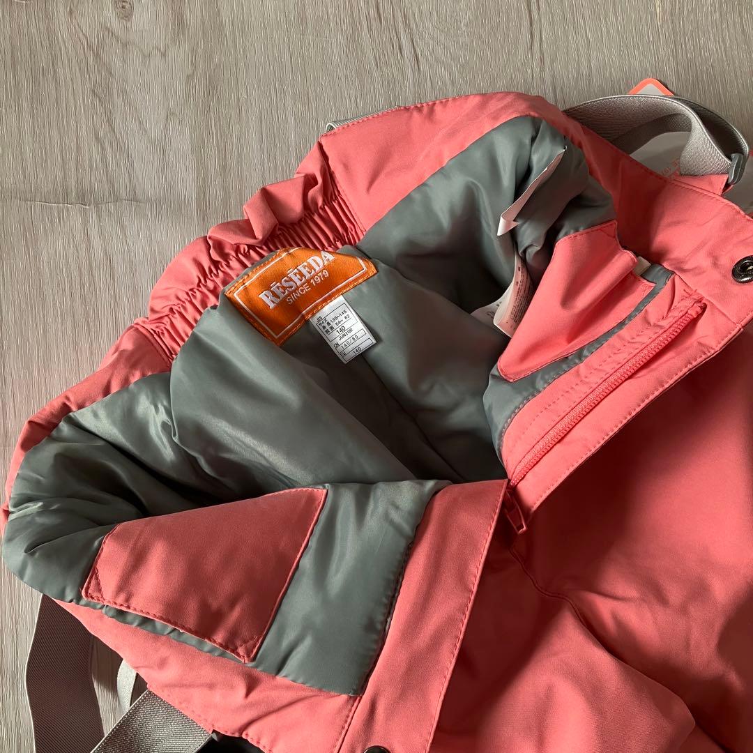 7C✨現行 新品未使用RESSEDA✨スキーウェア 上下セット キッズ140