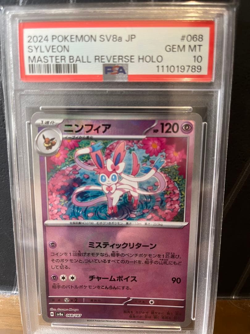 テラスタルフェス　ブイズ　全進化系　PSA10 マスボミラー