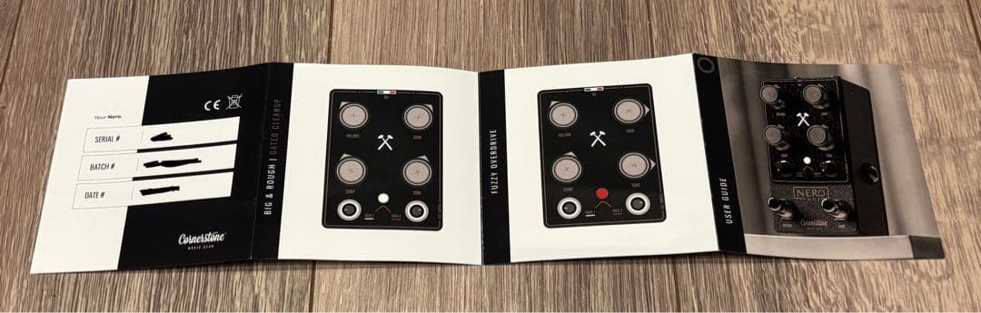 Cornerstone NERO FUZZ gladioダンブルantique