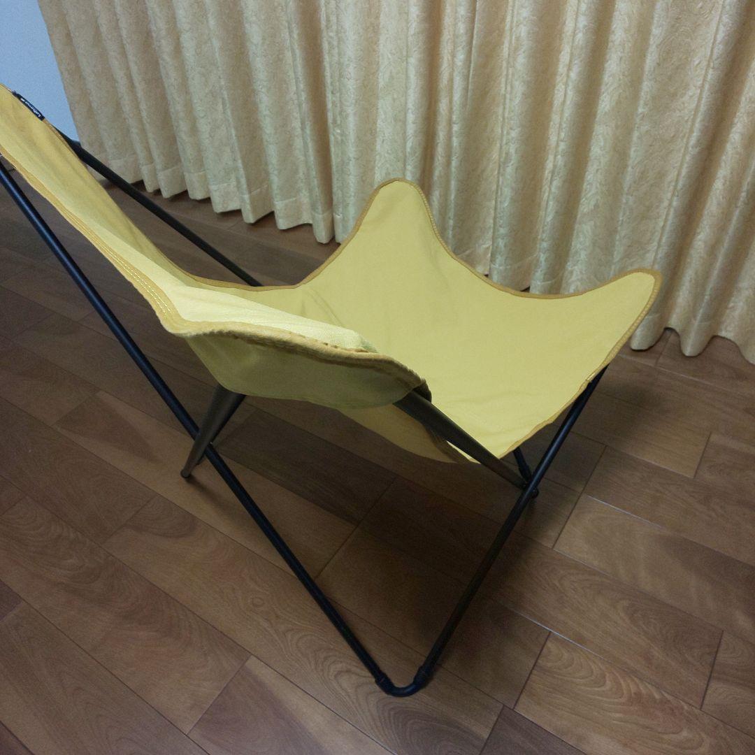 ラフマ Pop Up Chair XL バタフライチェア イエロー