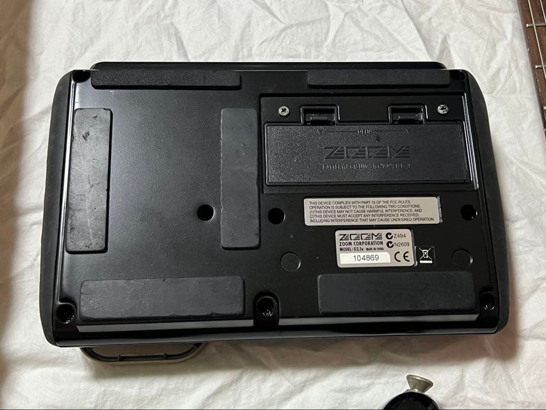 エレキギター　aria pro II selder エフェクター　ZOOM