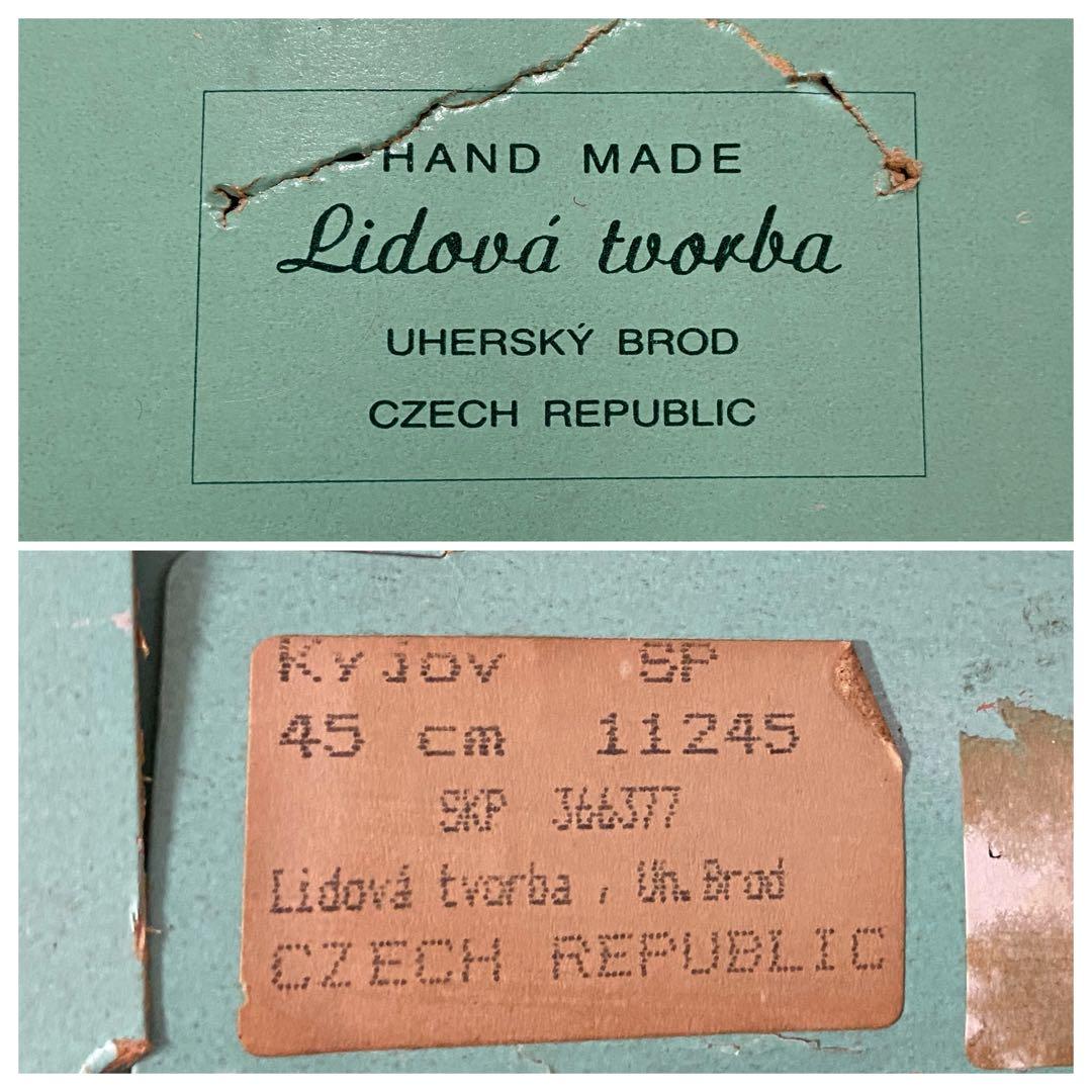 チェコ人形　ハンドメイド　民族衣装　2体　アンティーク　レトロ　スロヴァキア
