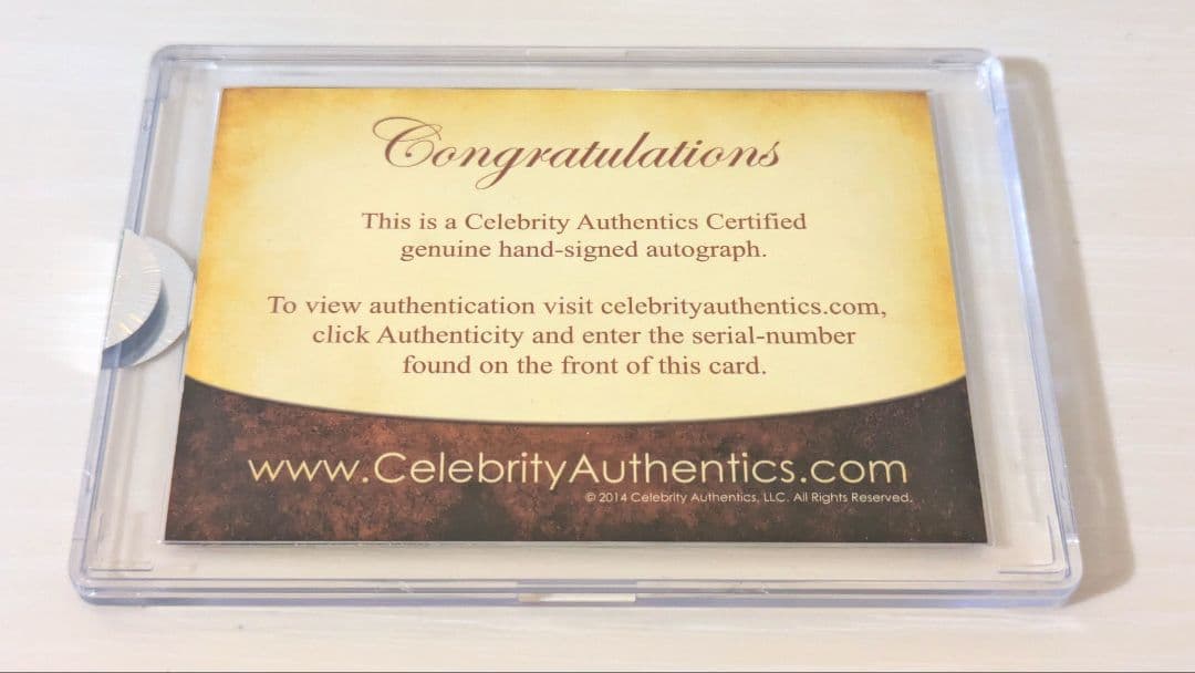 ジェイミー・フォックス 直筆サインカード