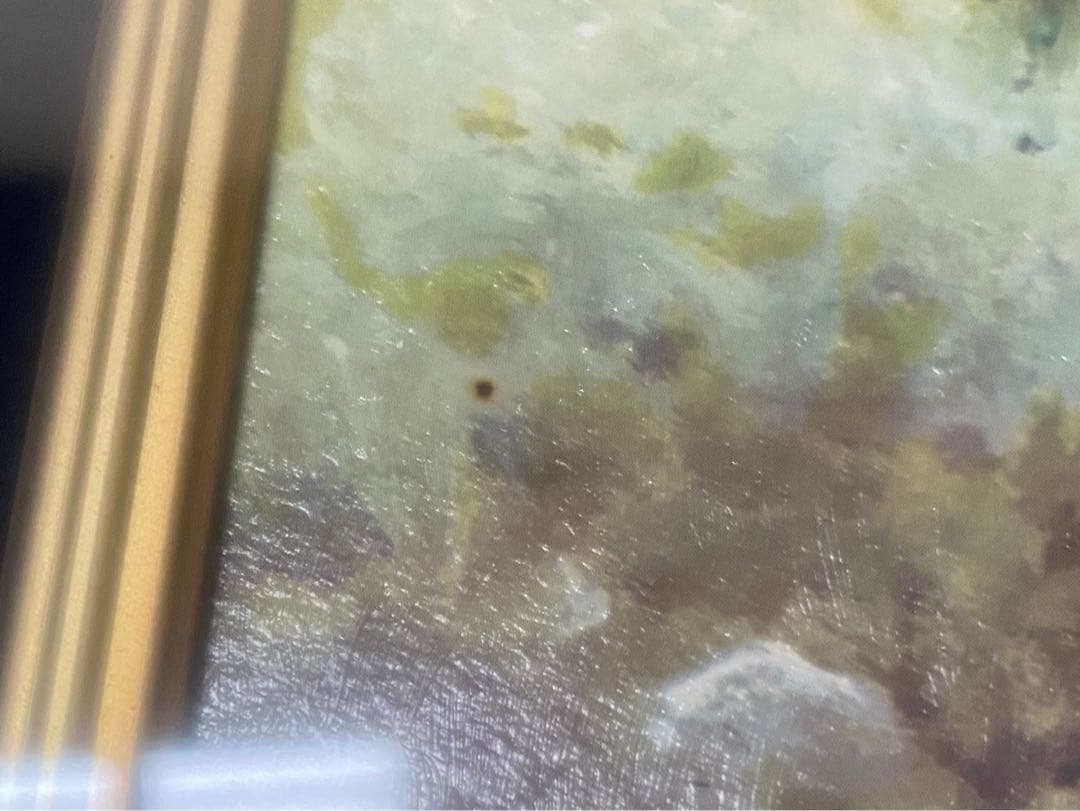 ロバートウッド 山と小川 風景画 絵画 油彩 油絵 インテリア 額縁