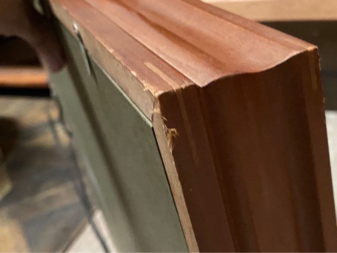 ロバートウッド 山と小川 風景画 絵画 油彩 油絵 インテリア 額縁