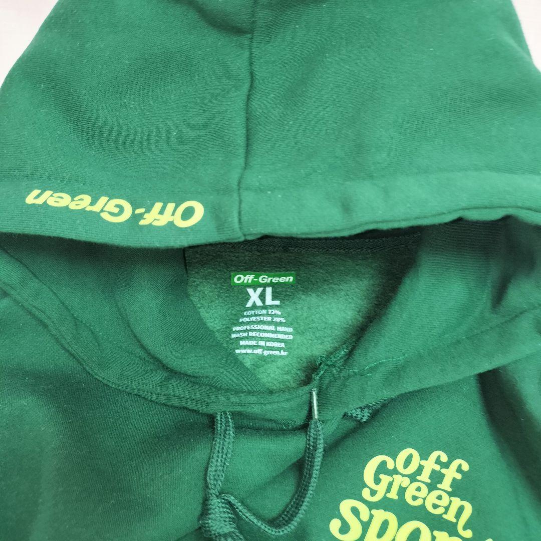 現行モデル offgreen GOLF DEPT.dark green パーカー