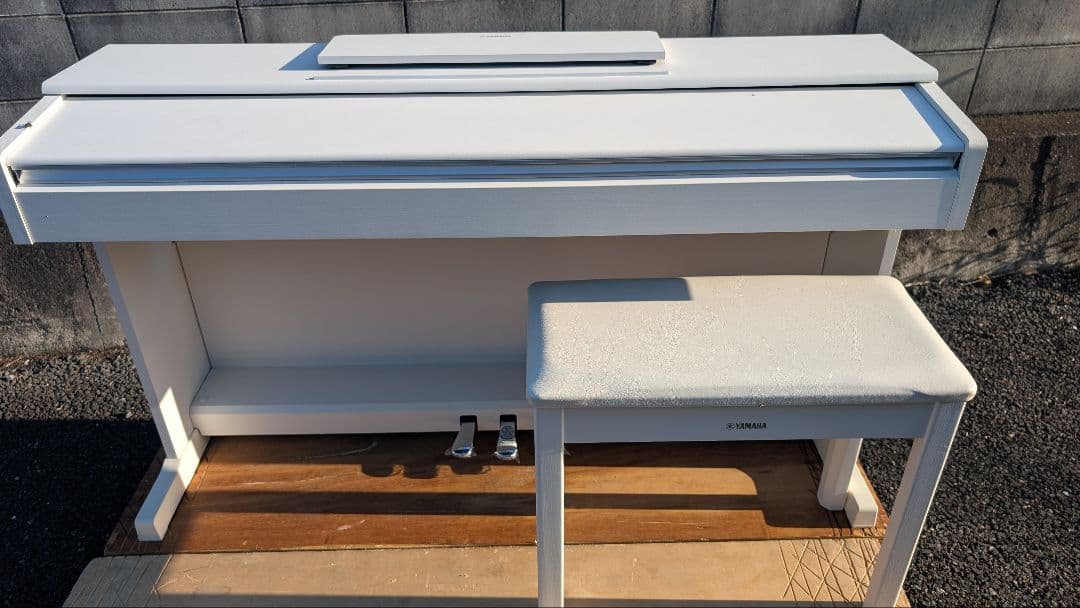 送料込み YAMAHA 電子ピアノ YDP-144 20年購入激可愛い❤ほぼ新品
