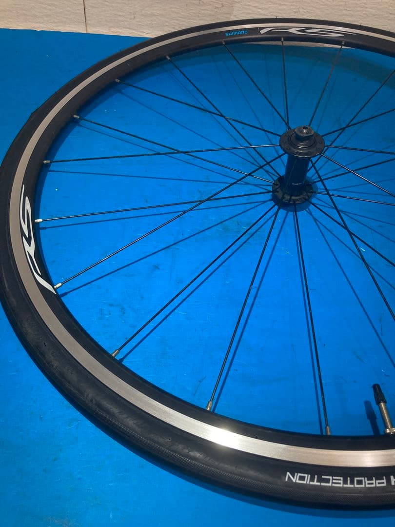 ★メンテ済WH-RS100 11sフリー 前後ホイール 25Cタイヤ クイック付