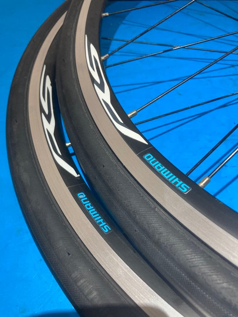 ★メンテ済WH-RS100 11sフリー 前後ホイール 25Cタイヤ クイック付