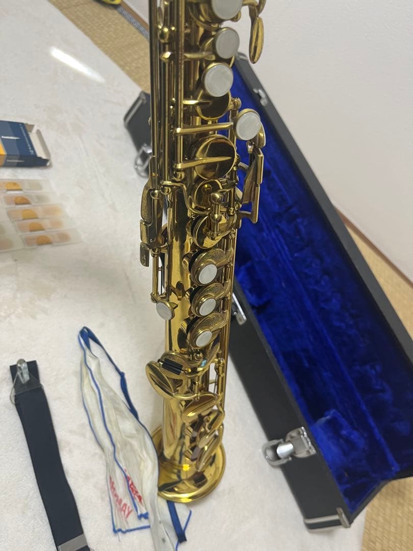 【値引依頼可】ソプラノサックス 本体 マウスピース リード スワブ