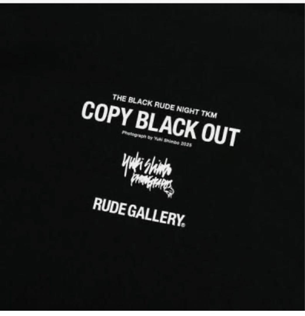 RUDE GALLERY BLACK RUDE NIGHT 限定TシャツセットS