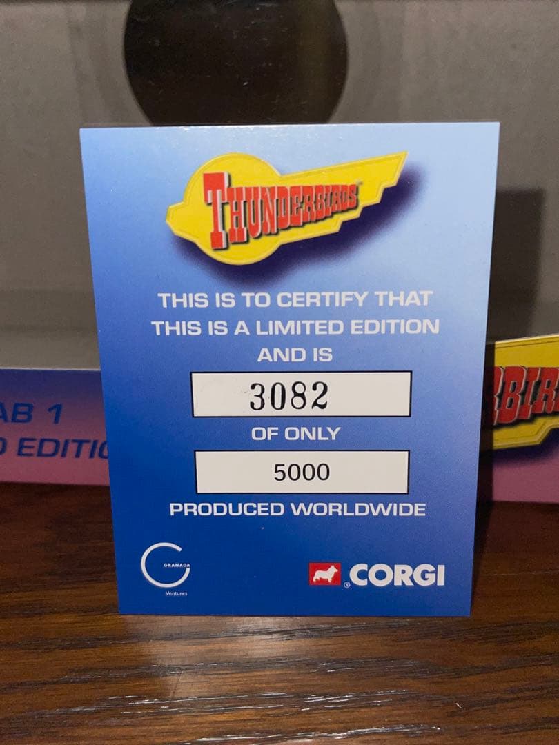 サンダーバード ペネロープ号 40周年記念ミニカー難あり(CORGI)