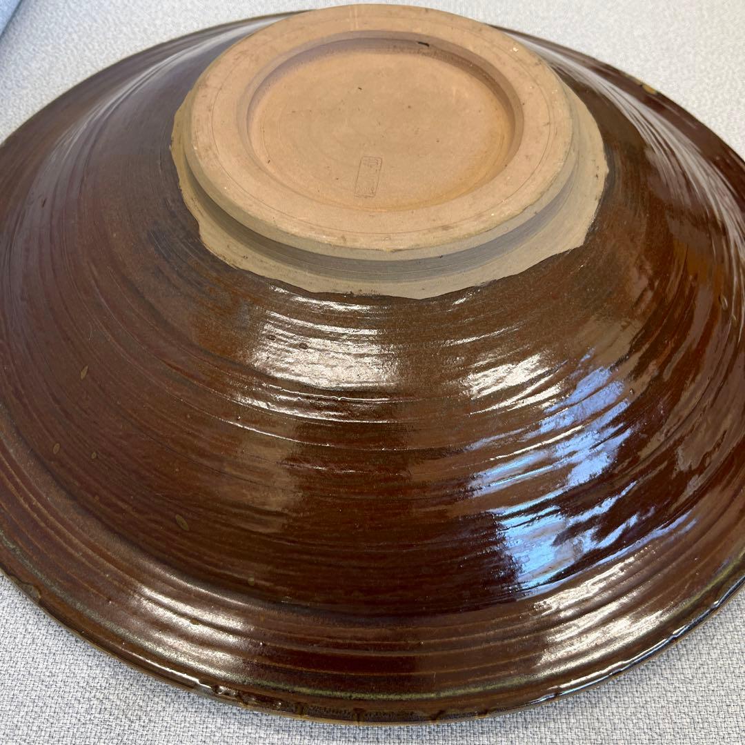 未使用❗️美品❗️小鹿田焼　大皿　直径40㎝