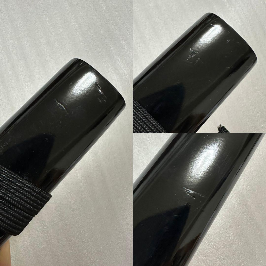 新品 薄刃 樋入り刀身 模造刀 打刀 黒鞘　鞘付き長さ約103cm