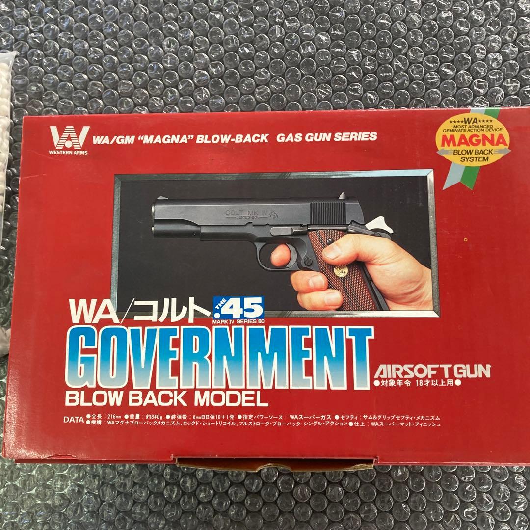 WA/コルト45 COVENMENT 80 BLOW BACK MODEL