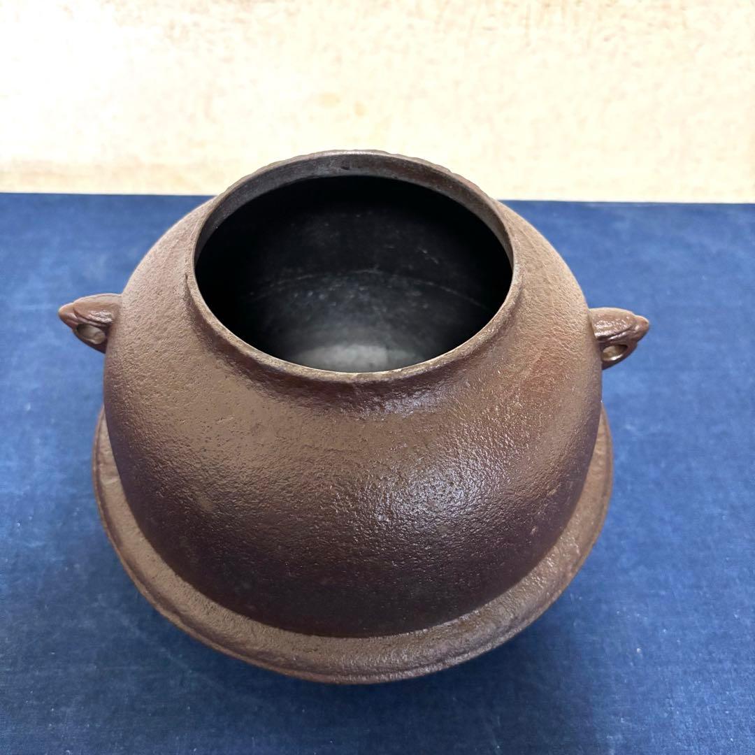 人間国宝敬典造 風炉 茶釜 電熱器 唐銅朝鮮風炉 野々田電熱器 敷板 茶道具