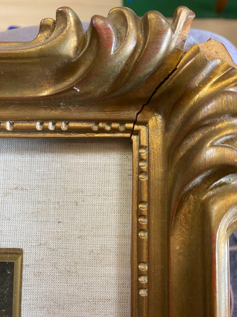 小出楢重 油彩画 約42cm x 34cm (額入り) オリジナル コレクター