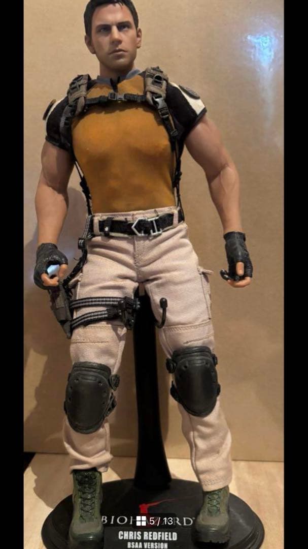 ホットトイズ　バイオハザード　BSAAクリス