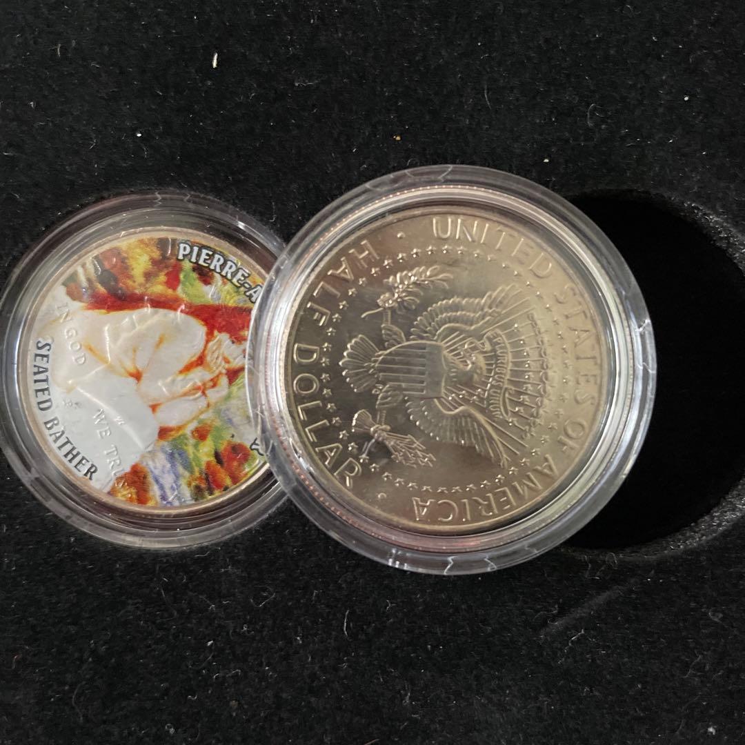 【タイムセール‼️】ケネディ銀貨　名画コレクション