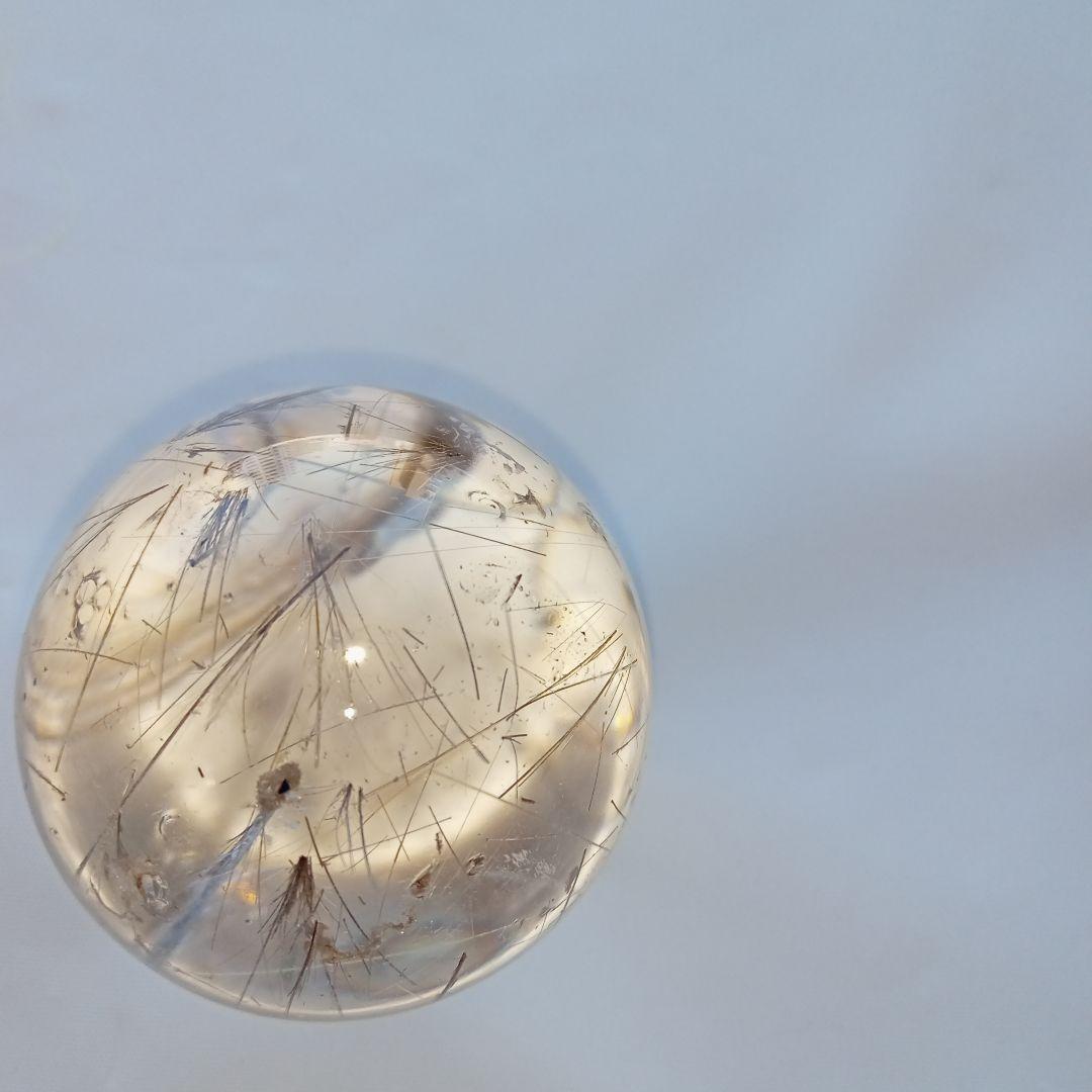 ルチルクオーツ　５センチ玉(4.5〜5)